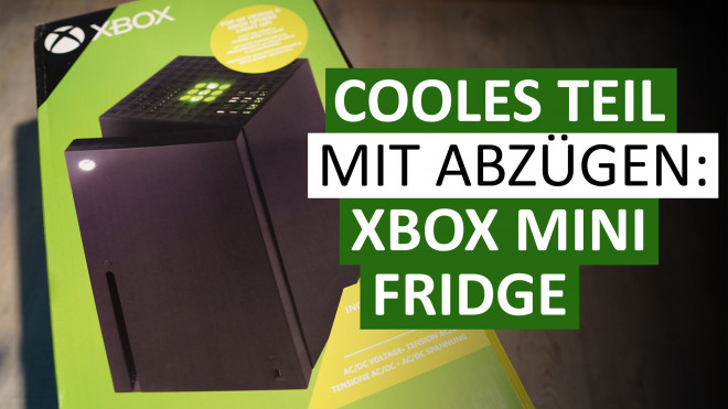 Der Xbox Mini Kühlschrank im Hands-on / Xbox Aktuell - Dein